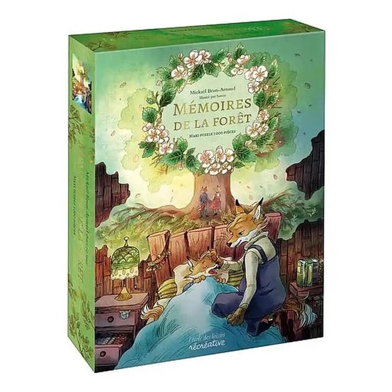 Maxi Puzzle 1000 pièces Mémoires de la forêt