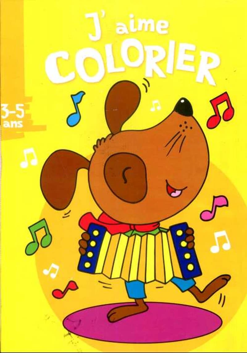 J'aime colorier 3-5 ans