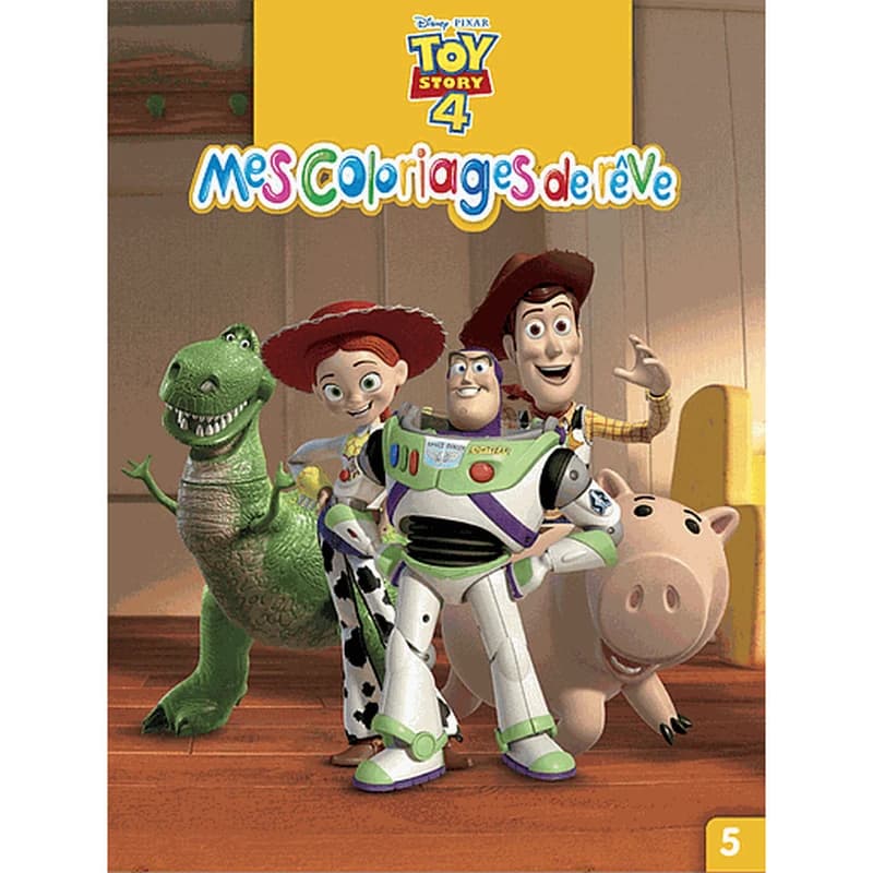 Mes coloriages de rêve n°5 : Toy story 4
