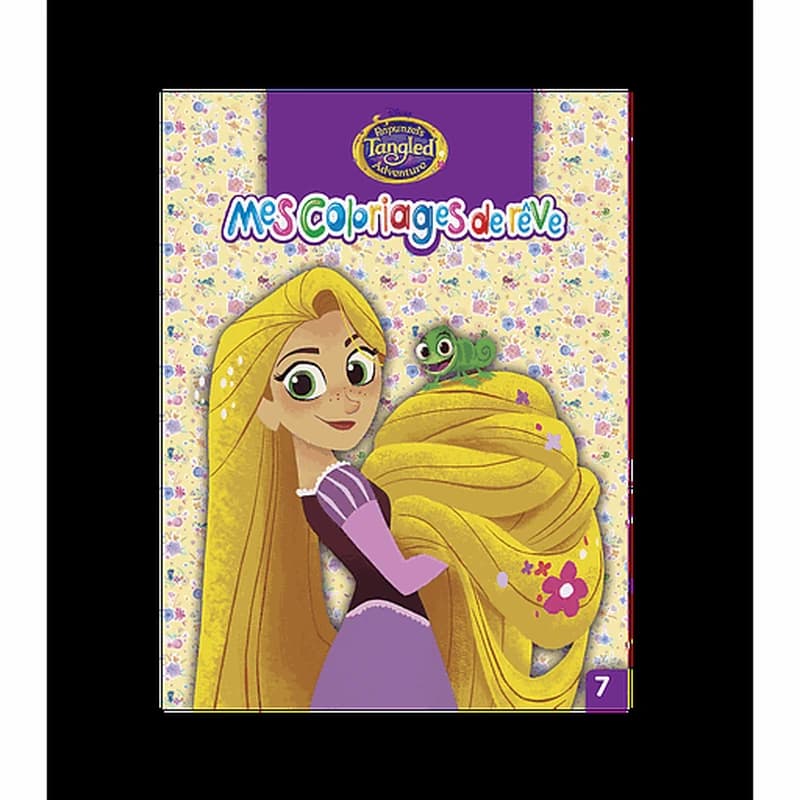 Mes coloriages de rêve n°7 : Rapunzel's Tangled Adventure