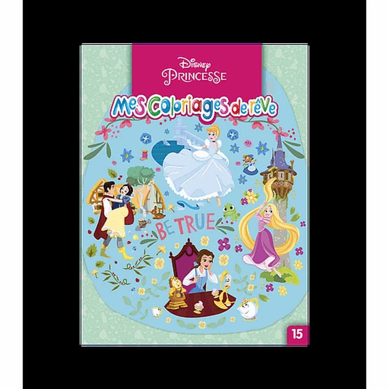 Mes coloriages de rêve n°15 : Princesse