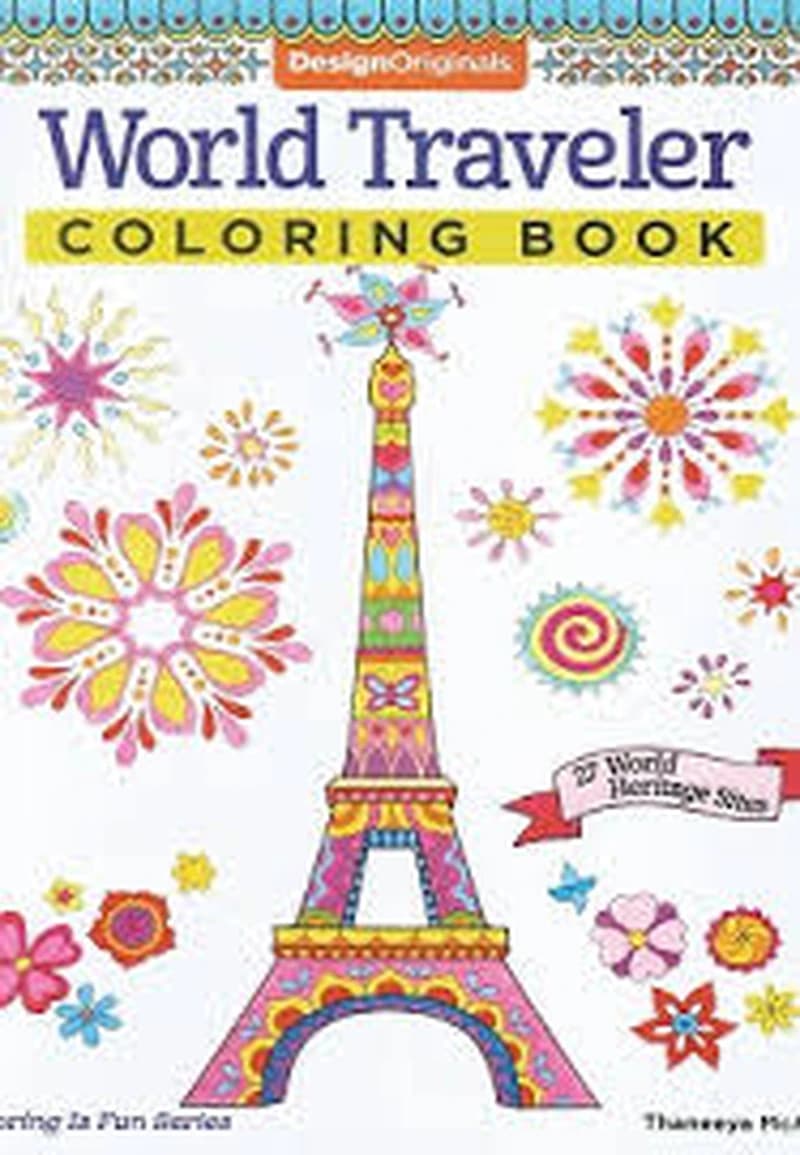 World Traveler coloring book