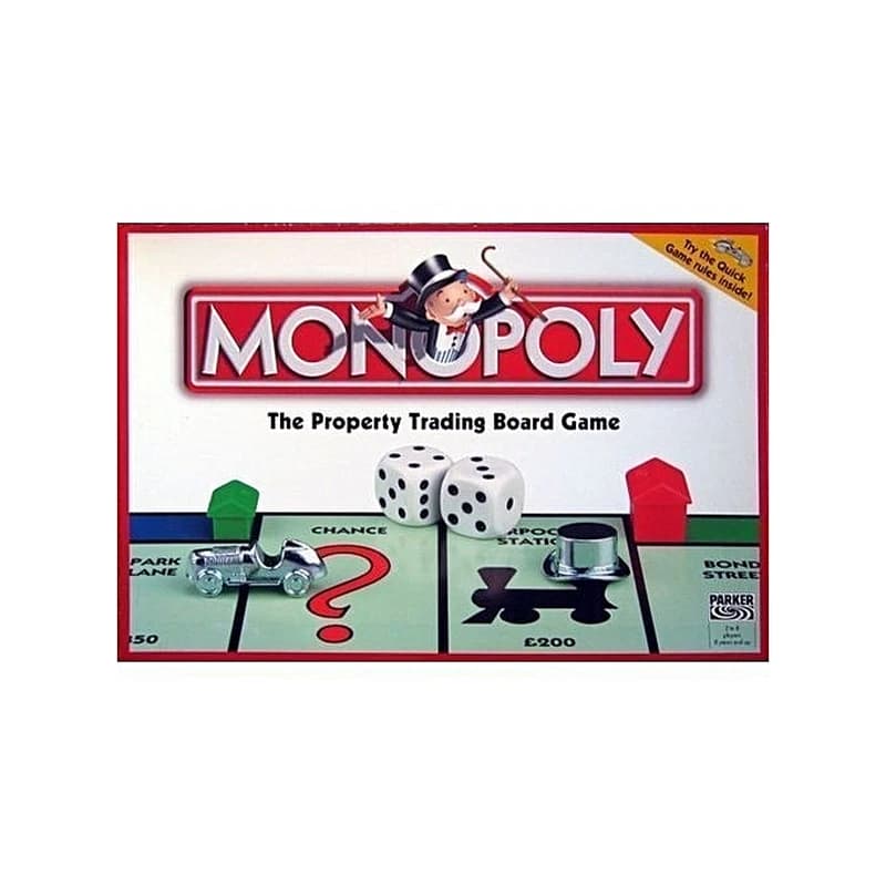 MONOPOLY Le célèbre jeu de transactions immobilières اللعبة اللوحية مونوبولي