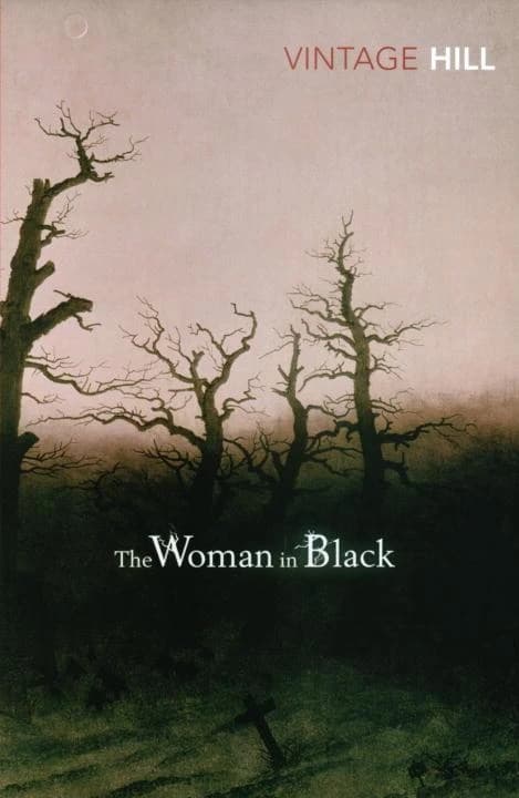 The woman in black