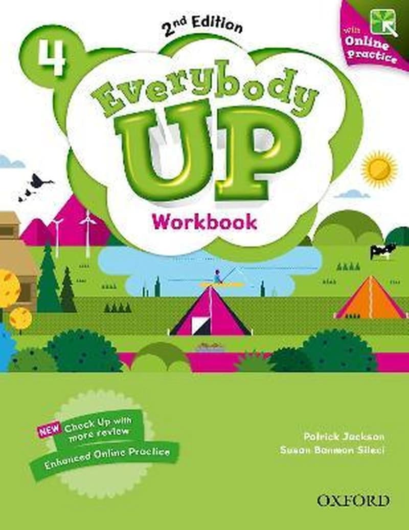 EVERYBODY UP 4 Workbook   With Online Practice