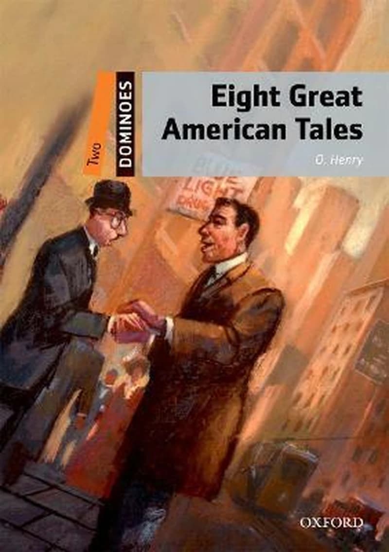 EIGHT GREAT AMERICAN TALES MULTIROM PACK DOMINOES LEVEL 2 -
