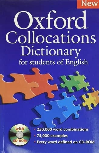 Oxford collocations dictionary for students of english second edition pack
