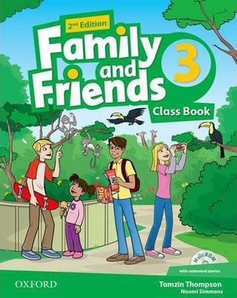 FAMILY AND FRIENDS 3ND ED CLASS BOOK AND
