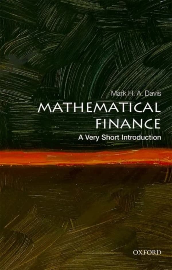 Mathematical finance : a very short introduction