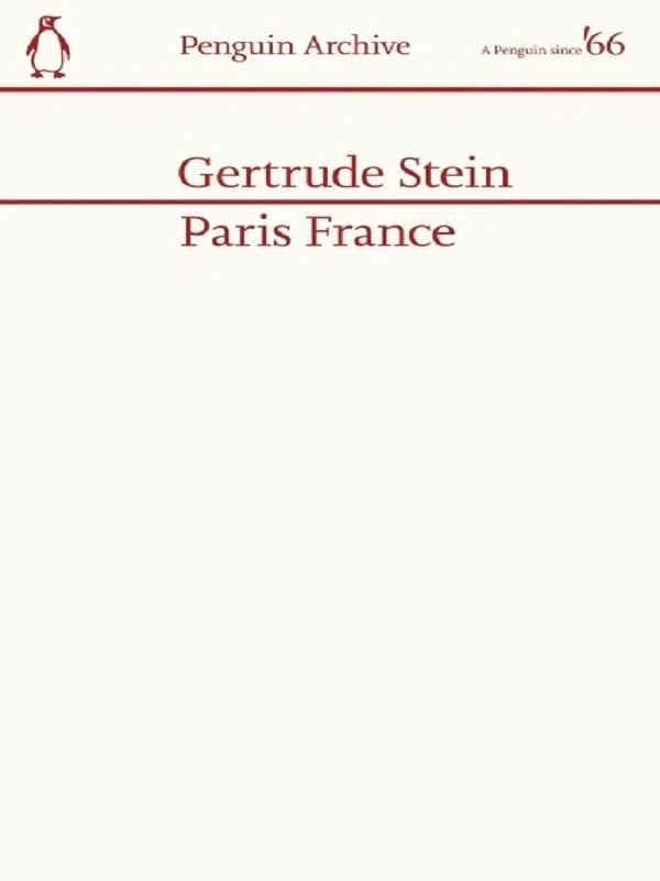 Gertrude Stein Paris France