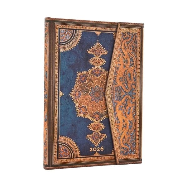 12 Mois 2026 Safavide Indigo Midi Horizontal