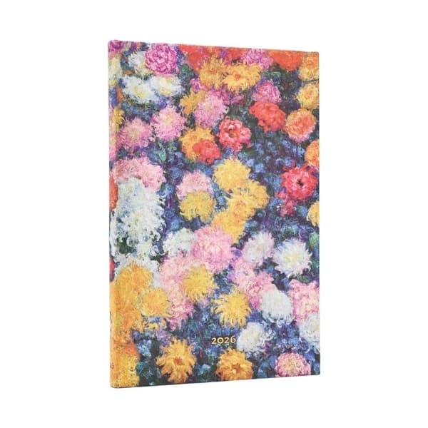12 Mois 2026 Les Chrysanthèmes de Monet Maxi Horizontal