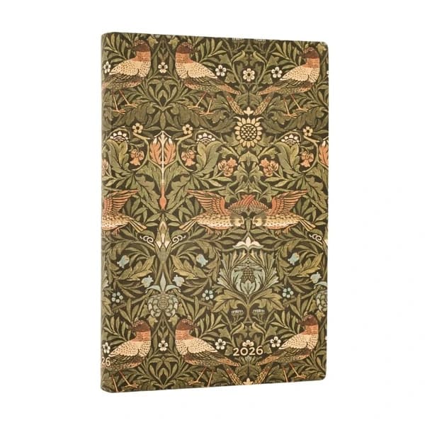 12 mois flexi 2026 morris oiseaux mini horizontal