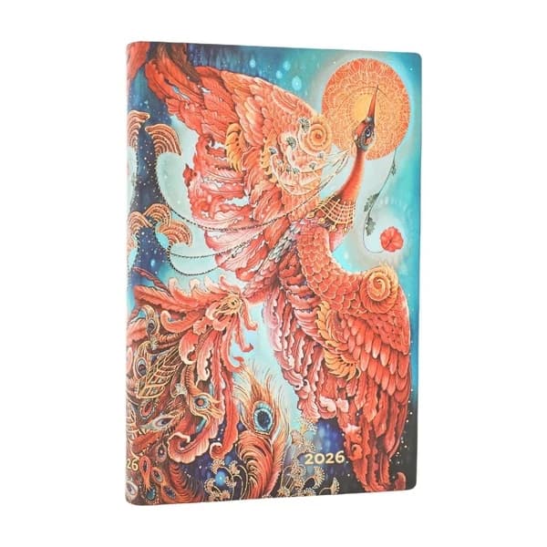 12 mois flexi 2026 oiseau de feu mini vertical