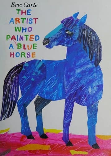 The artist who painted a blue horse