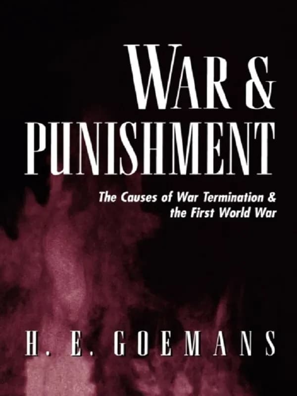 War and punishment : the causes of war termination and the First World War