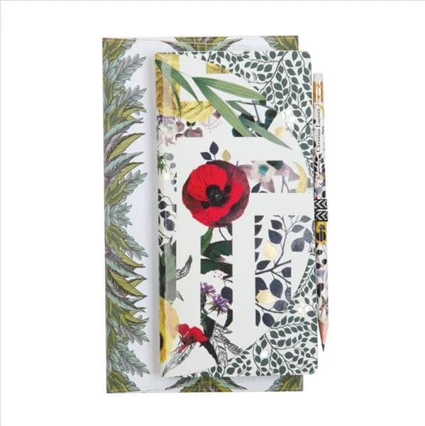 NOTEBOOK SET WITH PENCIL AND POUCH