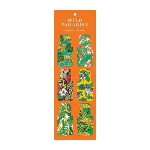 Wild paradise magnetic bookmarks : 6 bookmarks