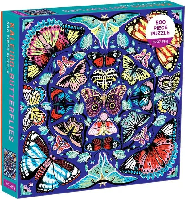 Kaleido-butterflies : 500 piece family puzzle