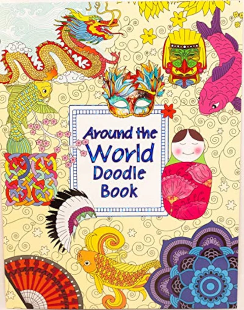 Around the World Doodle Book