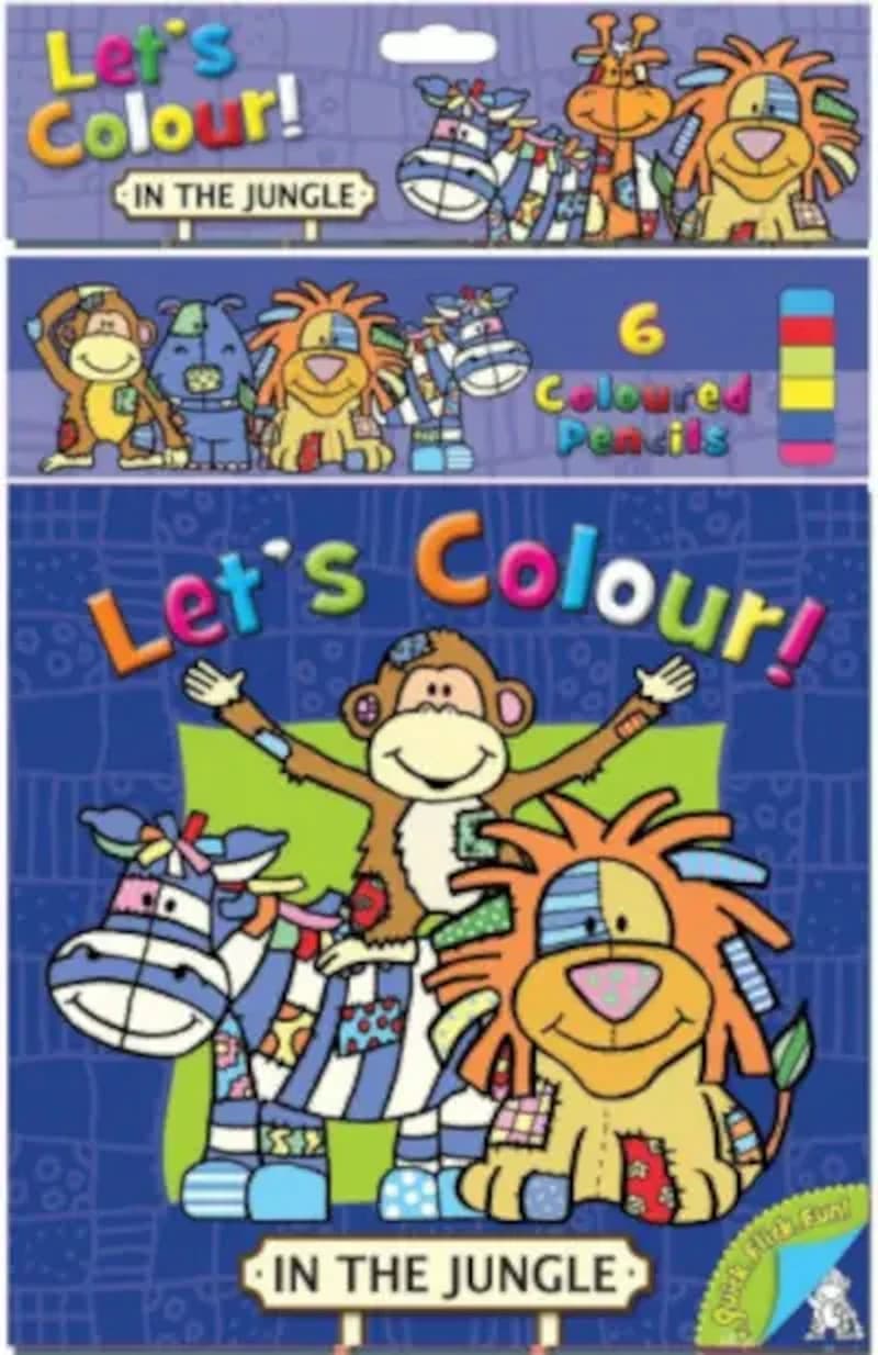 Let's colour -in the jungle