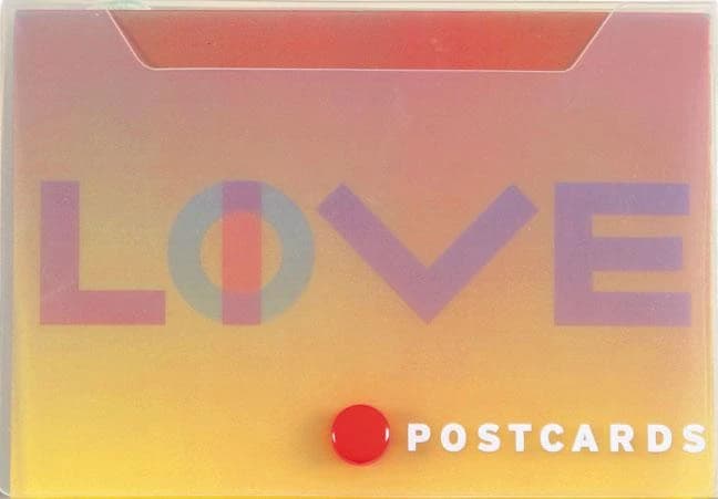 Love Postcards ; Sometimes Two Words Are All You Need