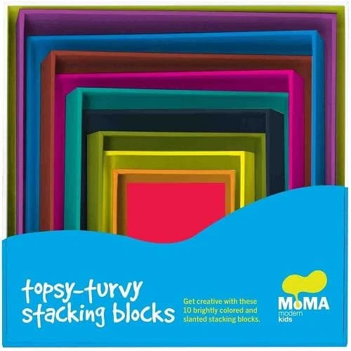 MOMA topsy-turvy stacking blocks