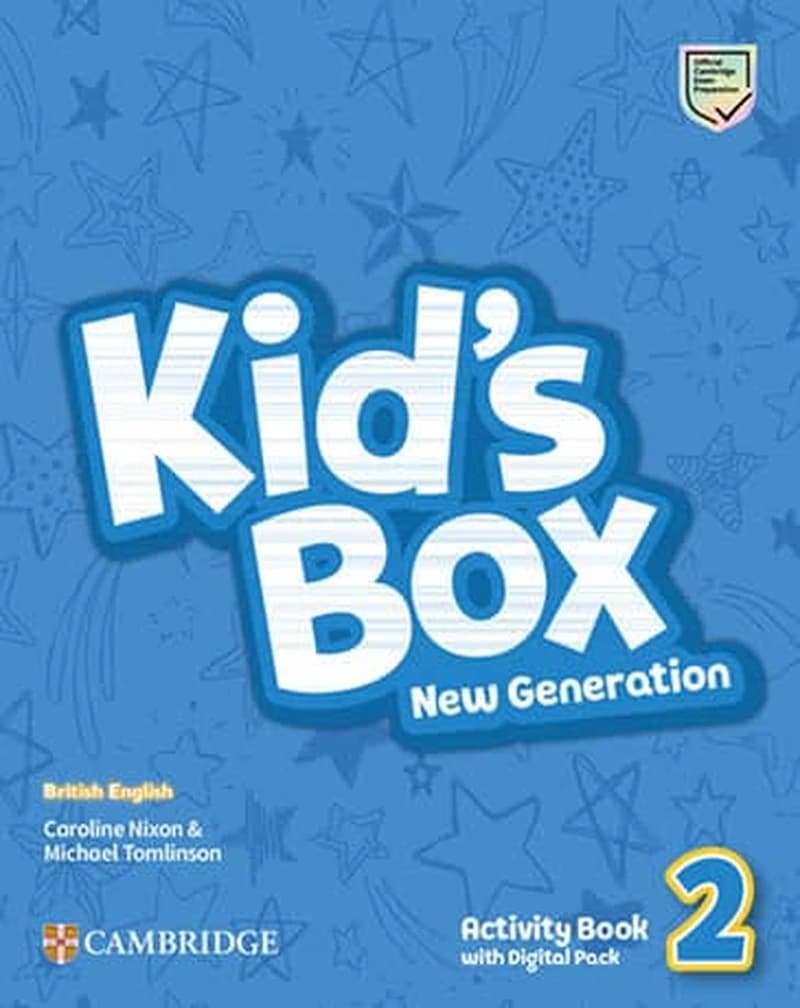 Kid's box new gen level 2 activity book with digital pack