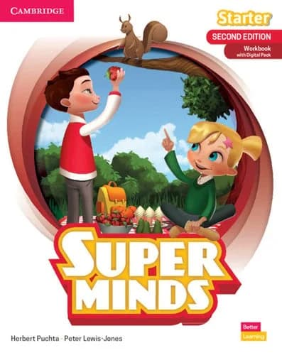 SUPER MINDS STARTER W.B+DVD