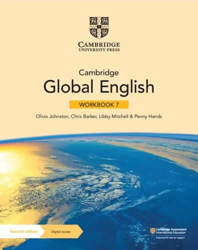 CAMBRIDGE GLOBAL ENGLISH 7 WORKBOOK