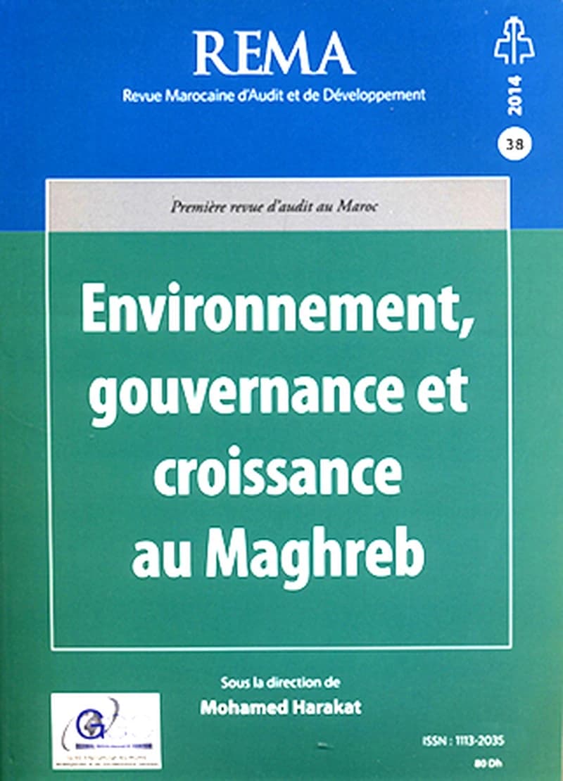 ENVIRONNEMENT GOUVERNANCE ET CROISSANCE AU MAGHREB