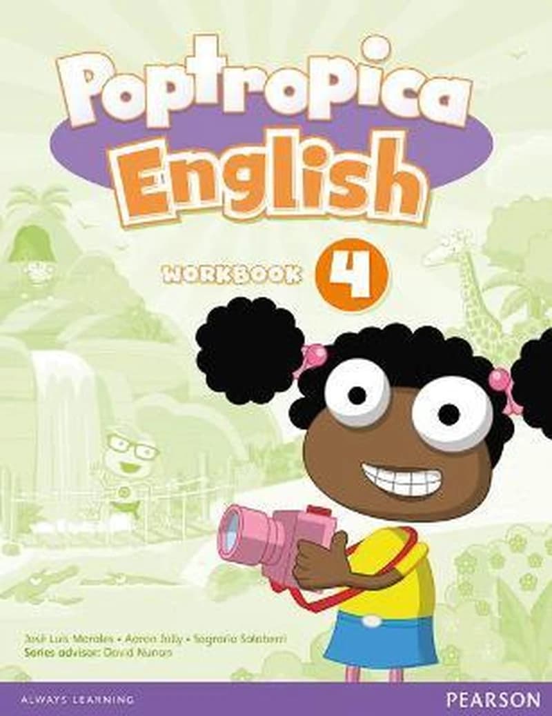 POPTROPICA ENGLISH 4 WB