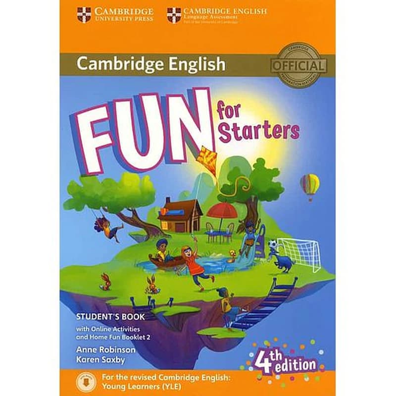 FUN FOR STARTERS SBK+Audio Download, Online Activities &amp; Home Fun
