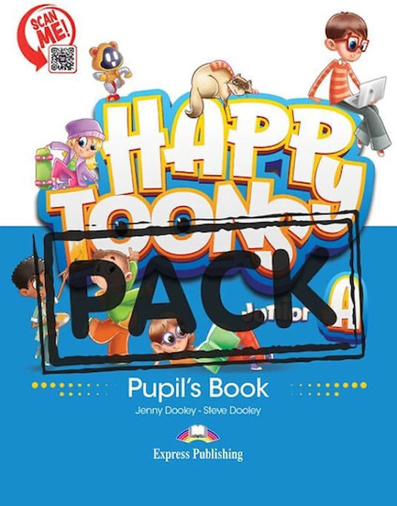 Happy Toons 1 Pupil’s Pack (With activity book & Digibook App)
