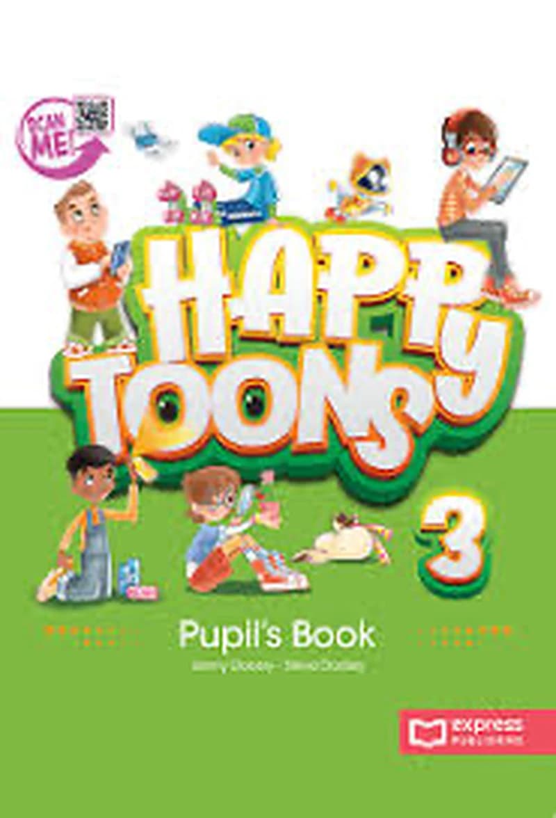 HappyToons 3 Pupl's book Activity Book (With DigiBook App)