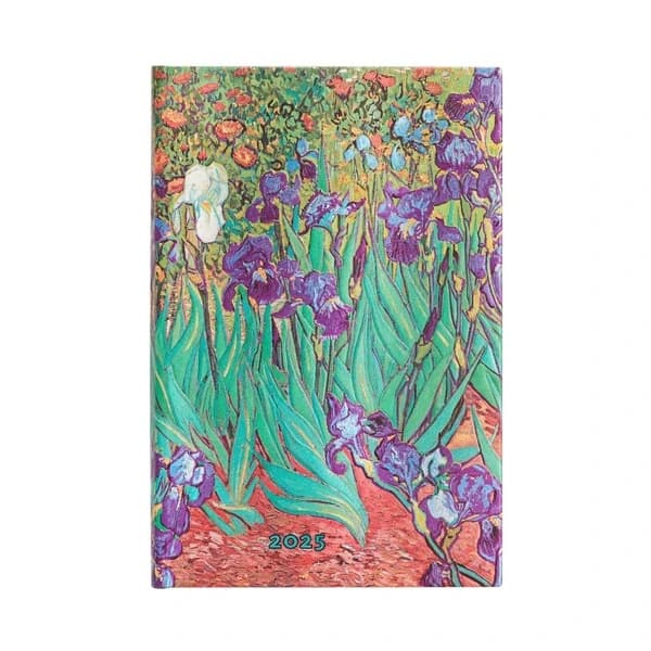 12-Mois 2025 Iris de Van Gogh Mini VER