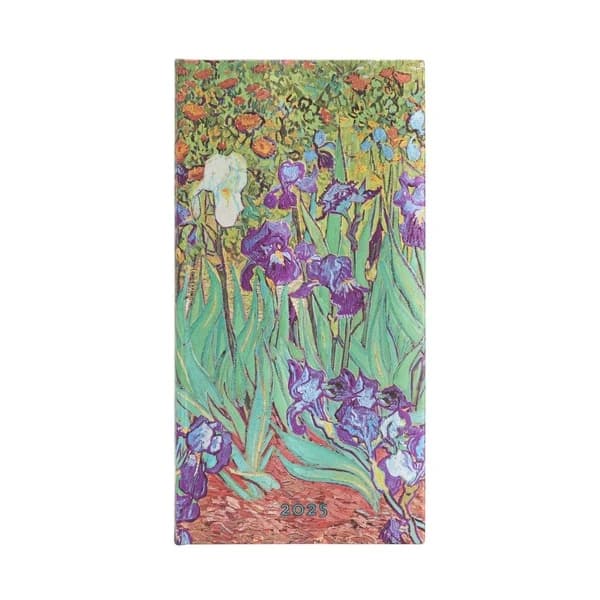 12-Mois 2025 Iris de Van Gogh Slim HOR