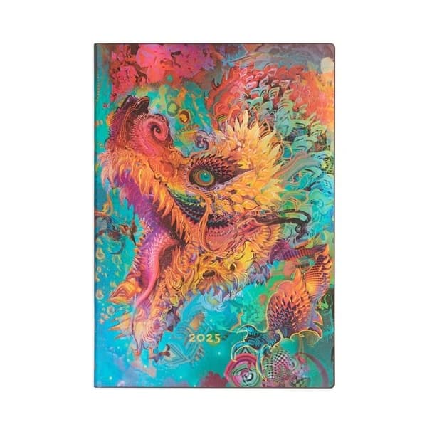 12-Mois Flexis 2025 Dragon Bourdonnant Midi VER