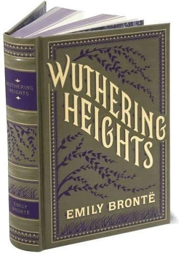 Wuthering Heights by Emily Bronte Leather Bound