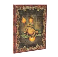 Brothers Grimm, Frog Prince (Fairy Tale Collection) Ultra Lined Hardback Journal (Elastic Band Closure)