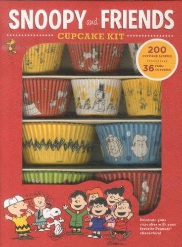 Snoopy and friends: cupcake kit