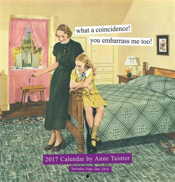 ANNE TAINTOR 2017 WALL CALENDAR