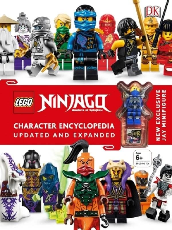 LEGO NINJAGO Character Encyclopedia, Updated Edition : New Exclusive Jay Minifigure