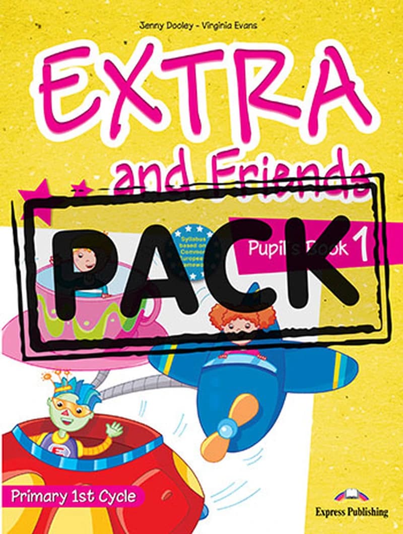 EXTRA &amp; FRIENDS 1 PRIMARY COURSE PUPIL'S PACK WITH IEBOOK