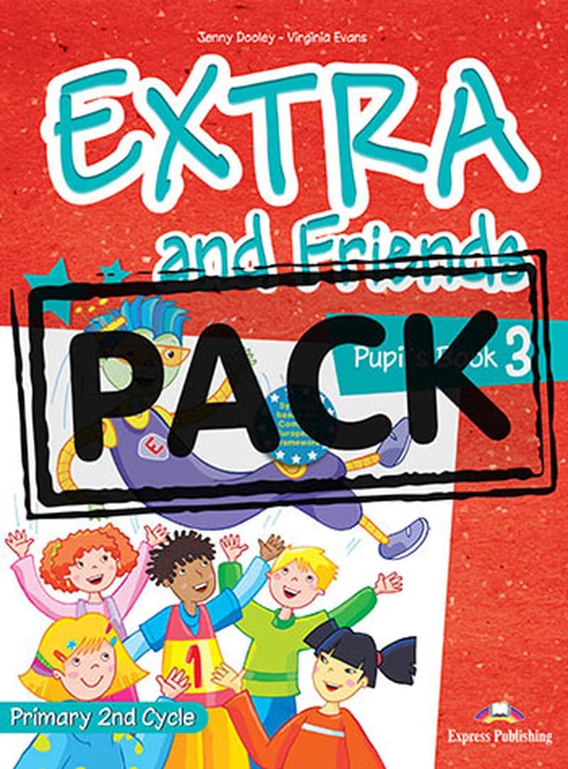 EXTRA &amp; FRIENDS 3 PRIMARY COURSE PUPIL'S PACK WITH IEBOOK