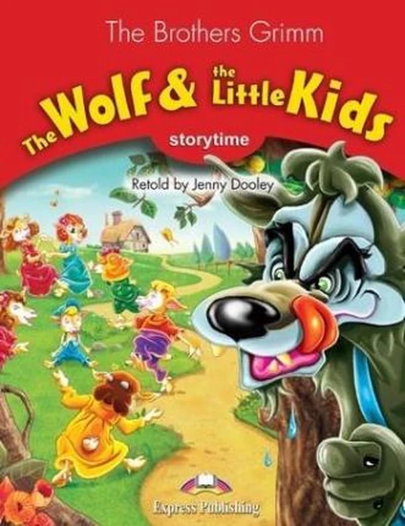 THE WOLF THE LITTLE KIDS SET WITH CROSS