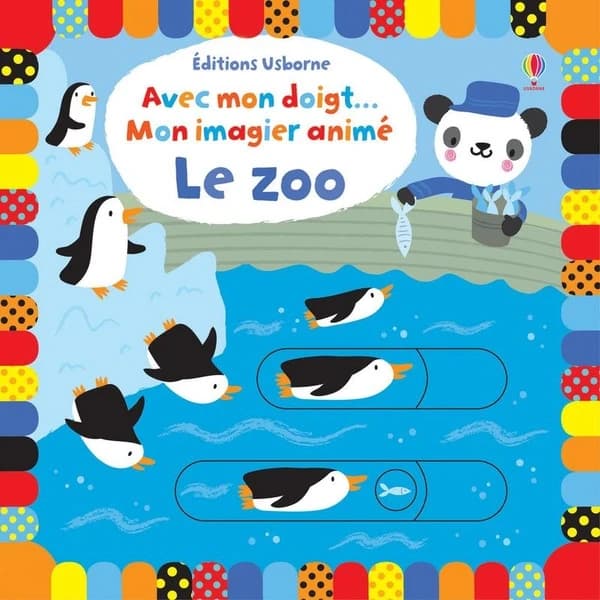 Avec mon doigt... : mon imagier animé ; le zoo
