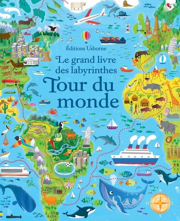 Le grand livre des labyrinthes ; tour du monde