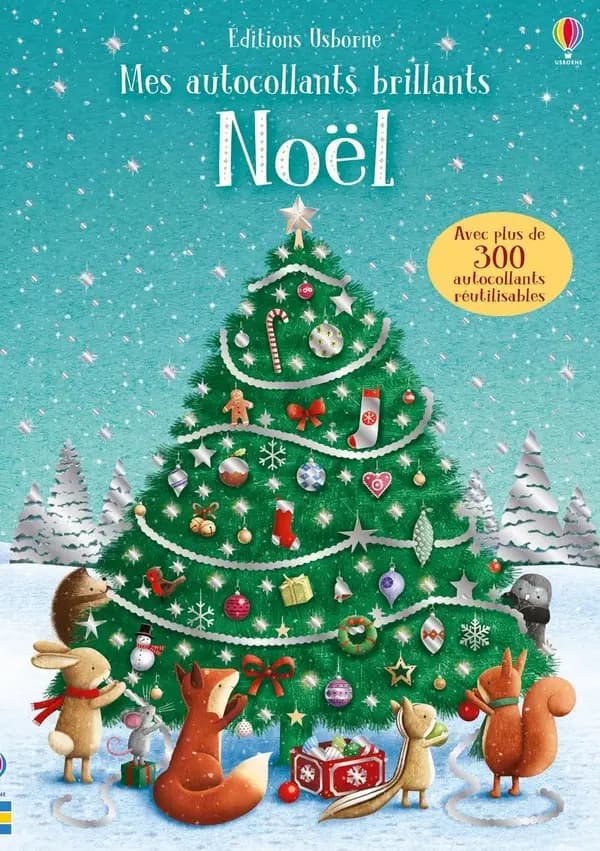 Mes autocollants brillants : Noël
