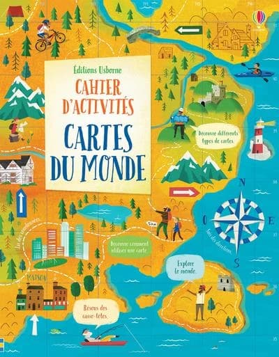 Cartes du monde ; cahiers d'activités